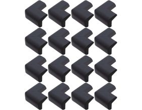 Protection d'angle en nitrile Shape (Lot de 16) (Noir)