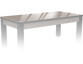 Protection de table en PVC transparent imperméable (185 x 103 cm)
