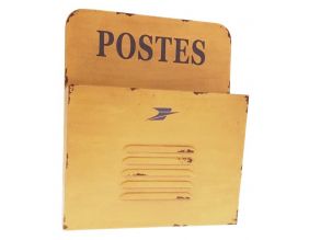Range courrier Postes jaune