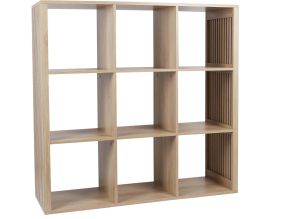 Rangement modulable en bois Klaus (9 cases)