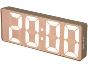 Réveil led en ABS effet miroir Copper (Vert mousse)