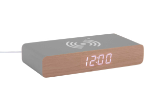 Réveil matin Retro Flat led (Gris souris)