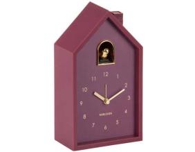 Réveil matin en plastique Cuckoo Oro (Mauve foncé)