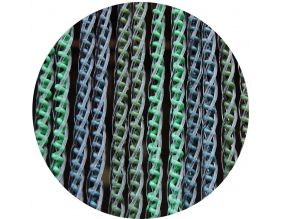 Rideau de porte en PVC vert Arezzo (90x210 cm)