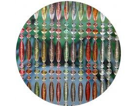 Rideau de porte en perles multicolores Stresa (100 x 230 cm)