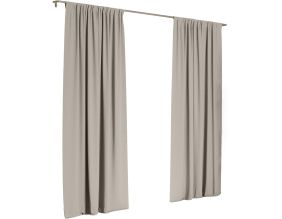 Rideaux occultants Twilight 241 x 132 cm (Lot de 2) (Lin)