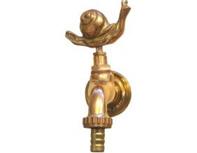 Robinet animal en laiton (Escargot)