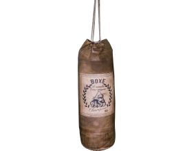 Sac de frappe décoratif en cuir