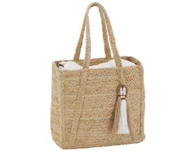 Sac rectangulaire en jute naturel