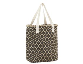 Sac lunch isotherme en jute (Diamant 32x15x39)