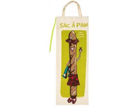 Sac à pain coloré en coton bio (Vert)
