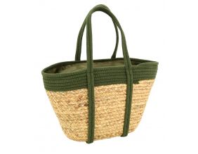 Sac en palmier naturel et teinté