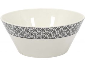 Saladier en porcelaine Cottage 24 cm (Gris)