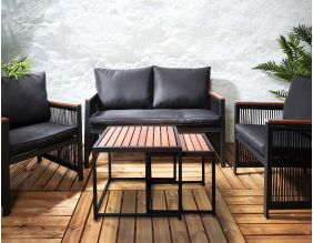 Salon de jardin détente 5 pièces Phuket