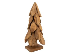 Sapin en teck naturel (Grand modèle)