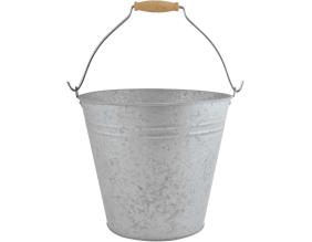 Seau en zinc patiné Tradition (9.5 litres)