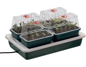 Serre chauffée 4 minis serres indépendantes 8 W