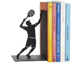 Serre-livres en métal Match Point