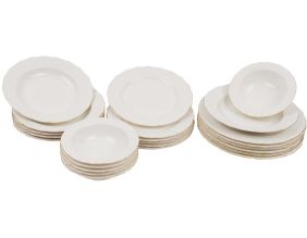 Service de table en porcelaine Valérie 24 pièces (Modèle 1)