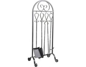 Serviteur de cheminée 4 accessoires
