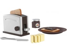 Set Grille pain en bois avec accessoires (Expresso)