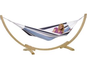 Set hamac avec support en épicéa Apollo (Marine)
