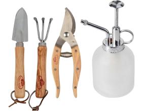 Set d'outils pour plantes d'appartement en acier inoxydable