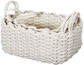 Set de 3 paniers de rangement Tricot