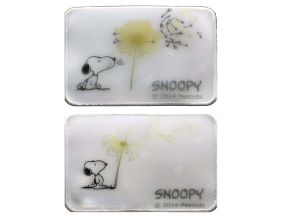 Set de 2 stickers réfléchissants Snoopy (Snoopy et Pissenlit)