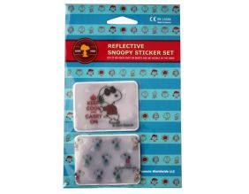 Set de 2 stickers réfléchissants Snoopy (Joe Cool)