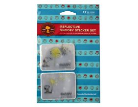Set de 2 stickers réfléchissants Snoopy (Snoopy et Pissenlit)