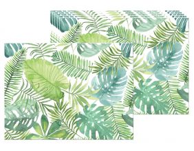 Set de table en vinyle Feuilles (Lot de 6)
