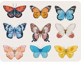Set de table en vinyle Papillons (Unitaire)