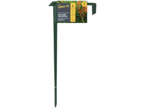 Set de 6 tuteurs à plantes en acier 45 cm