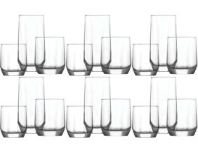 Set de 18 verres William
