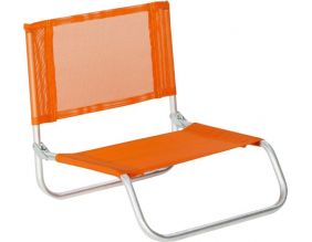 Siege plage en aluminium Basic (Orange)