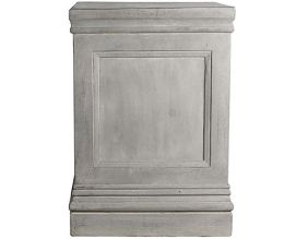 Socle en fibres pour statues 41 x 41 x 57 cm (Gris)