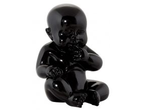 Statue design bébé Sweety (Noir)