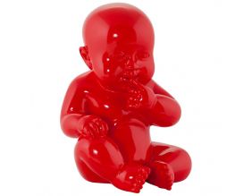 Statue design bébé Sweety (Rouge)
