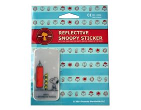 Sticker réfléchissant Snoopy (Snoopy Karaté)