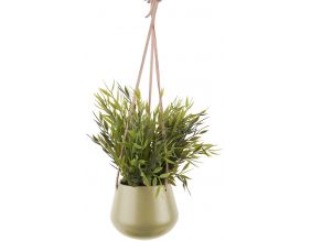 Support à plantes à suspendre Skittle small (Vert olive)
