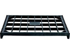Support rectangulaire pour pot et jardinière PVC