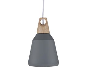 Suspension en aluminium Nao 16 x 24.5 cm (Gris)