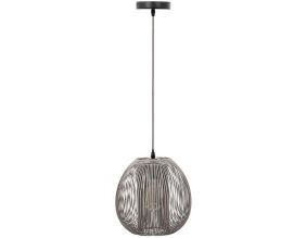 Suspension boule filaire 26 cm Maia (Gris)