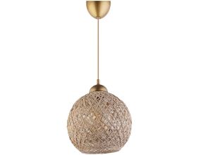 Suspension boule en jute Carmen