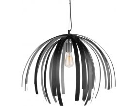 Suspension design en aluminium Willow (Noir et argent)