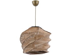 Suspension imitation bambou Ruche