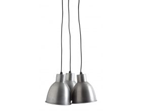Suspension 3 lampes en zinc