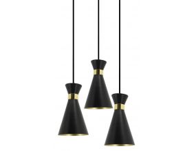 Suspension en métal et cuivre