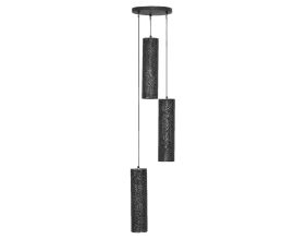 Suspension trio en métal cylindrique (Suspendu)